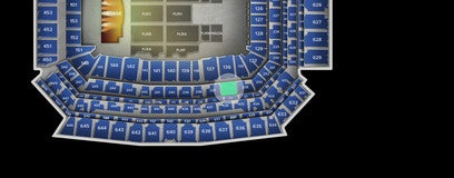 Seat view from Middle