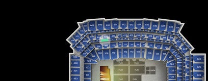 Seat view from Lower Loge