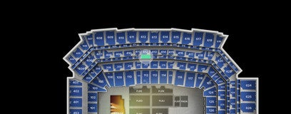 Seat view from Lower Loge