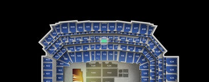 Seat view from Lower Loge