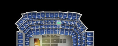 Seat view from Lower Loge