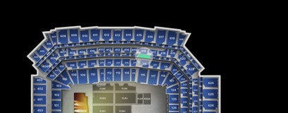 Seat view from Lower Loge