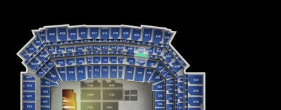 Seat view from Lower Loge