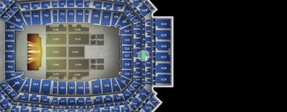 Seat view from Lower Loge