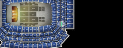 Seat view from Lower Loge