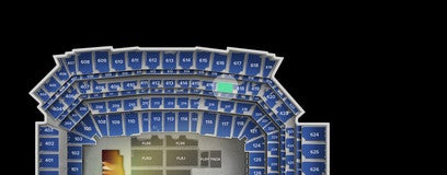 Seat view from Loge