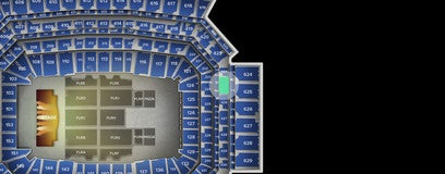 Seat view from Loge