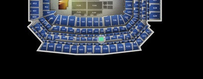 Seat view from Loge