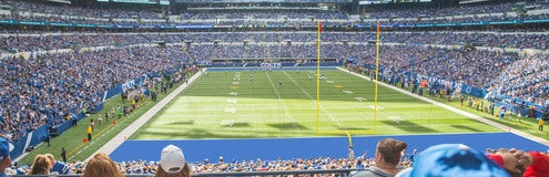 Seat view from Field End Zone