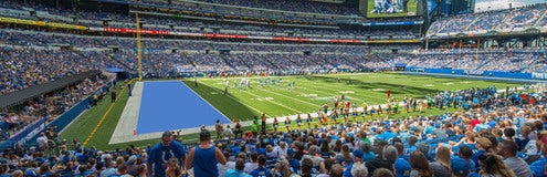 Seat view from Field Sideline