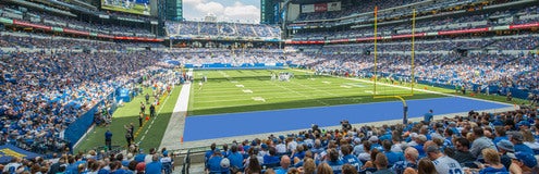 Seat view from Field End Zone