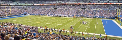 Seat view from Field Sideline