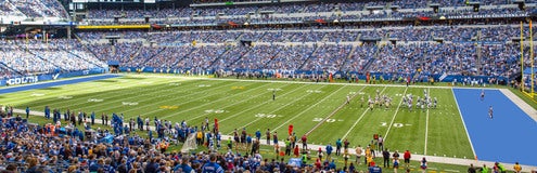 Seat view from Field Sideline
