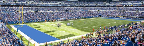 Seat view from Field Sideline