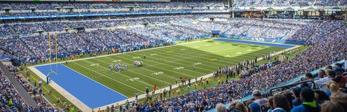 Seat view from Loge Sideline