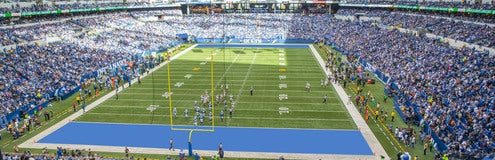 Seat view from Loge End Zone