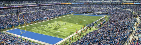 Seat view from Loge Corner