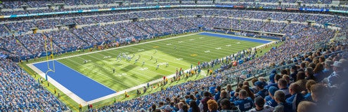 Seat view from Loge Sideline