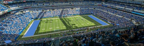 Seat view from Terrace Sideline