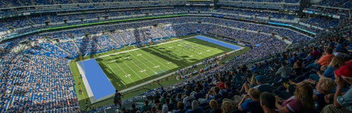 Seat view from Terrace Sideline