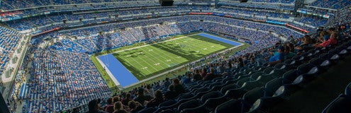 Seat view from Terrace Sideline