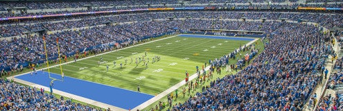 Seat view from Lower Loge