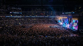 Seat view from Loge