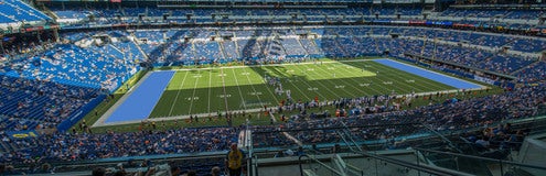 Seat view from Loge
