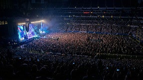 Seat view from Loge