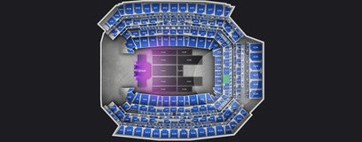 Seat view from Middle