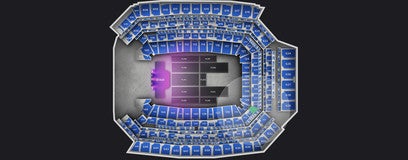 Seat view from Middle