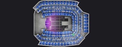 Seat view from Middle