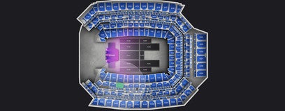 Seat view from Middle