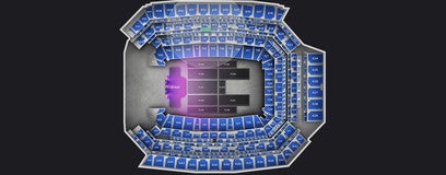 Seat view from Lower Loge