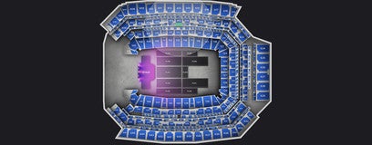 Seat view from Lower Loge