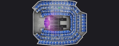 Seat view from Lower Loge