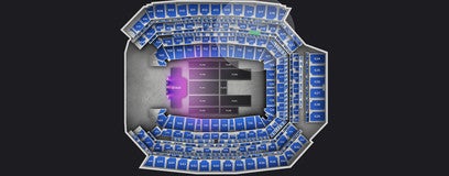 Seat view from Lower Loge