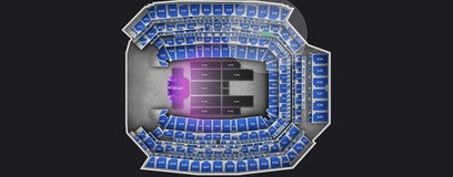 Seat view from Lower Loge