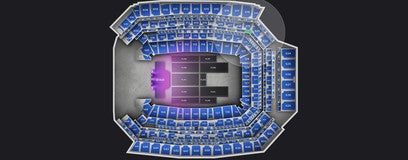 Seat view from Lower Loge