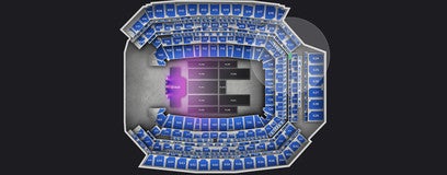 Seat view from Lower Loge