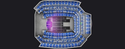 Seat view from Lower Loge