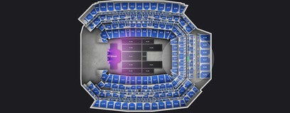 Seat view from Lower Loge