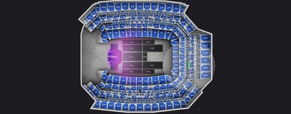 Seat view from Lower Loge