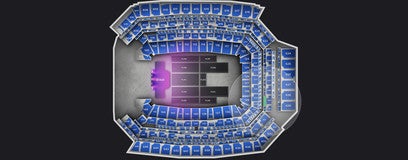 Seat view from Lower Loge