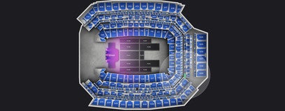 Seat view from Lower Loge