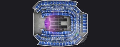 Seat view from Lower Loge