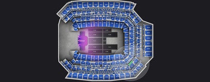 Seat view from Lower Loge