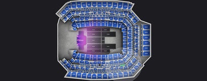 Seat view from Lower Loge