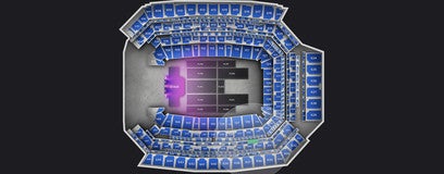 Seat view from Lower Loge