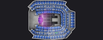 Seat view from Lower Loge